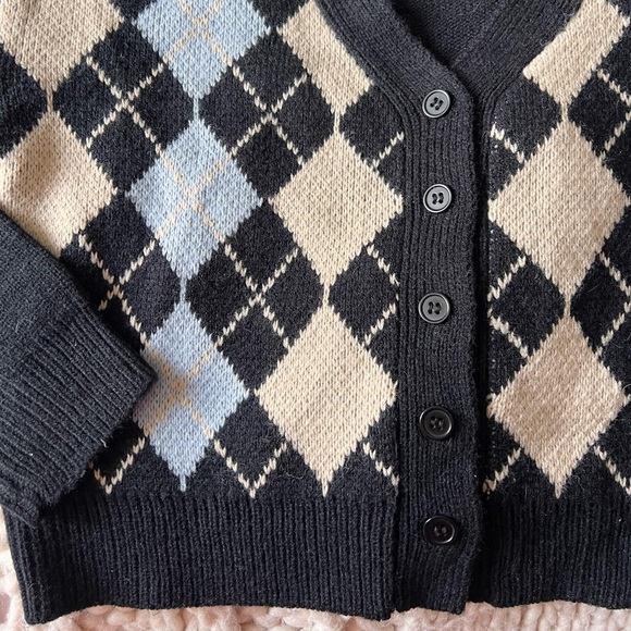 Argyle cardigan - Picture 3 of 4